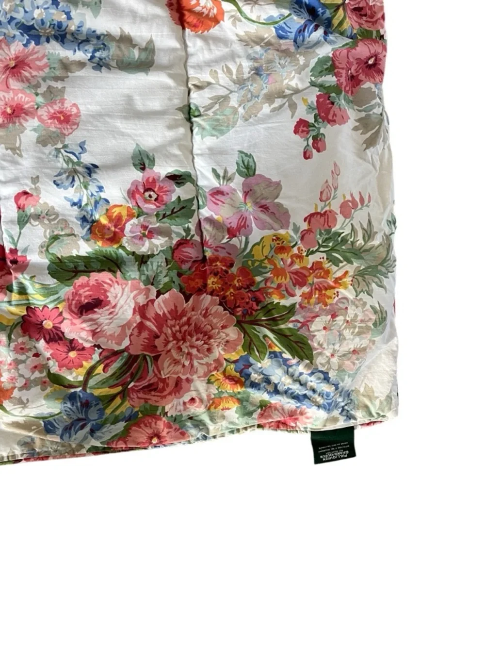 RALPH LAUREN 90s Vintage‎ Southampton Floral Beach House Comforter Made in USA